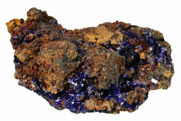 Azurite Crystal Cluster - Morocco #160311
